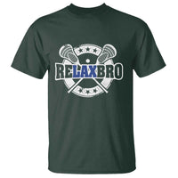 Funny Lax Lover Relax Bro T Shirt Lacrosse Joke