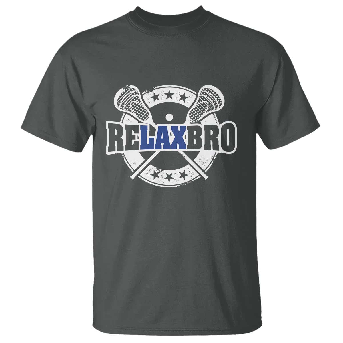 Funny Lax Lover Relax Bro T Shirt Lacrosse Joke