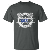 Funny Lax Lover Relax Bro T Shirt Lacrosse Joke