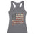 Funny Lacrosse Lax Racerback Tank Top I Beat People With A Stick Vintage American Flag