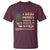 Funny Lacrosse Lax T Shirt I Beat People With A Stick Vintage American Flag