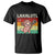 Funny Axolotl Lacrosse LAX Laxalotl T Shirt Lacrosse Player Retro Vintage