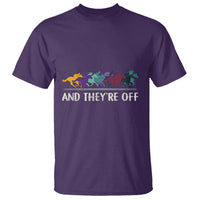 Horse Racing T Shirt And They're Off Vintage Jockey - Wonder Print Shop