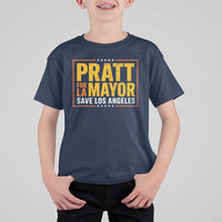 Pratt For Mayor Save Los Angeles T Shirt For Kid Spencer Supporter