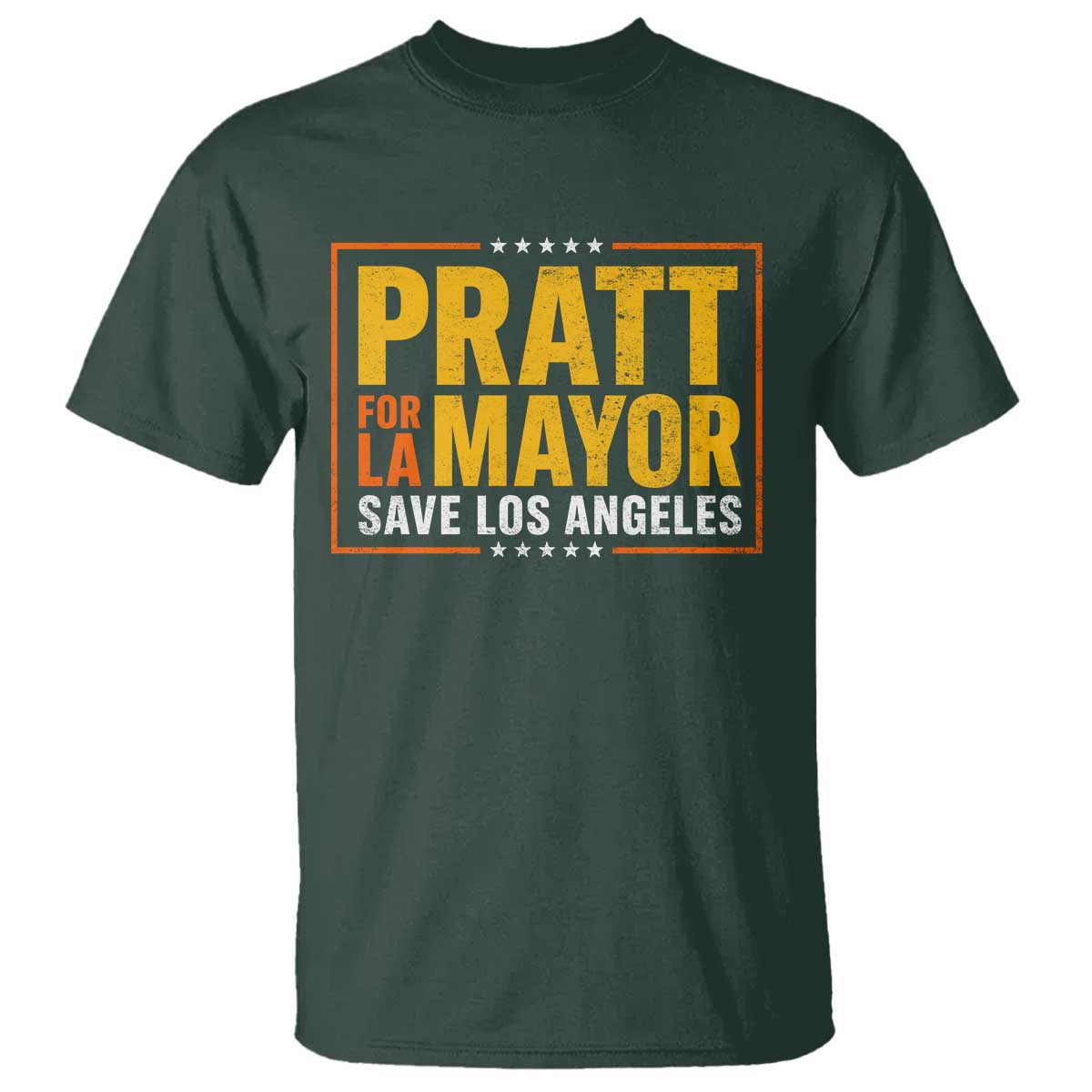 Pratt For Mayor Save Los Angeles T Shirt Spencer Supporter