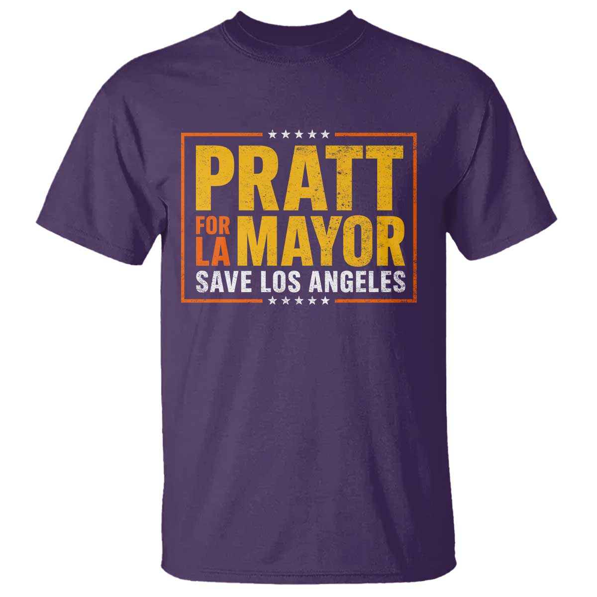 Pratt For Mayor Save Los Angeles T Shirt Spencer Supporter