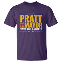 Pratt For Mayor Save Los Angeles T Shirt Spencer Supporter