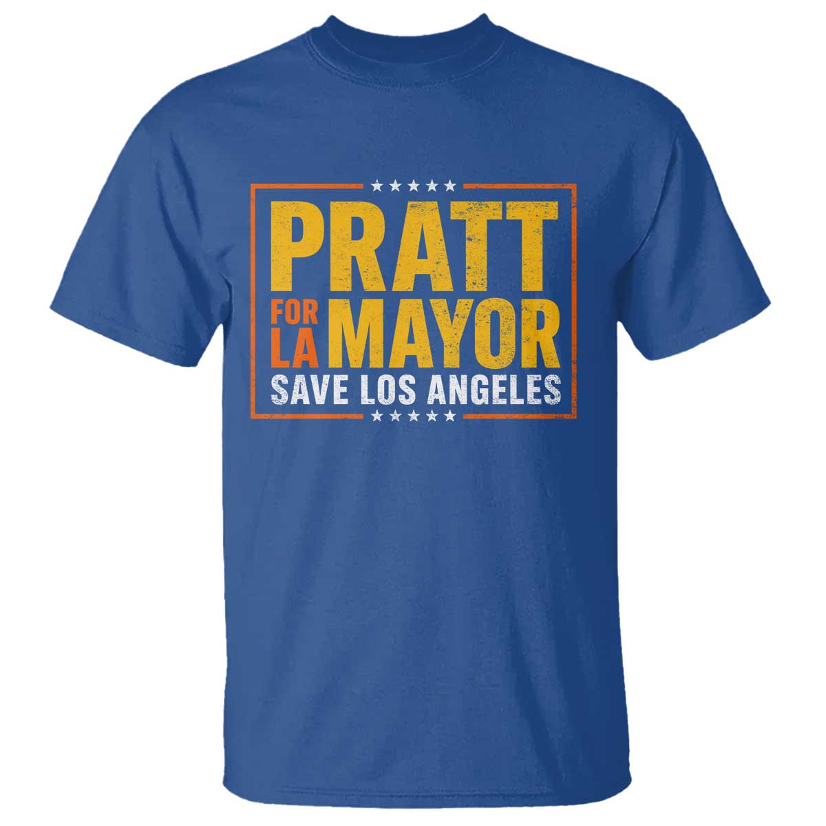 Pratt For Mayor Save Los Angeles T Shirt Spencer Supporter