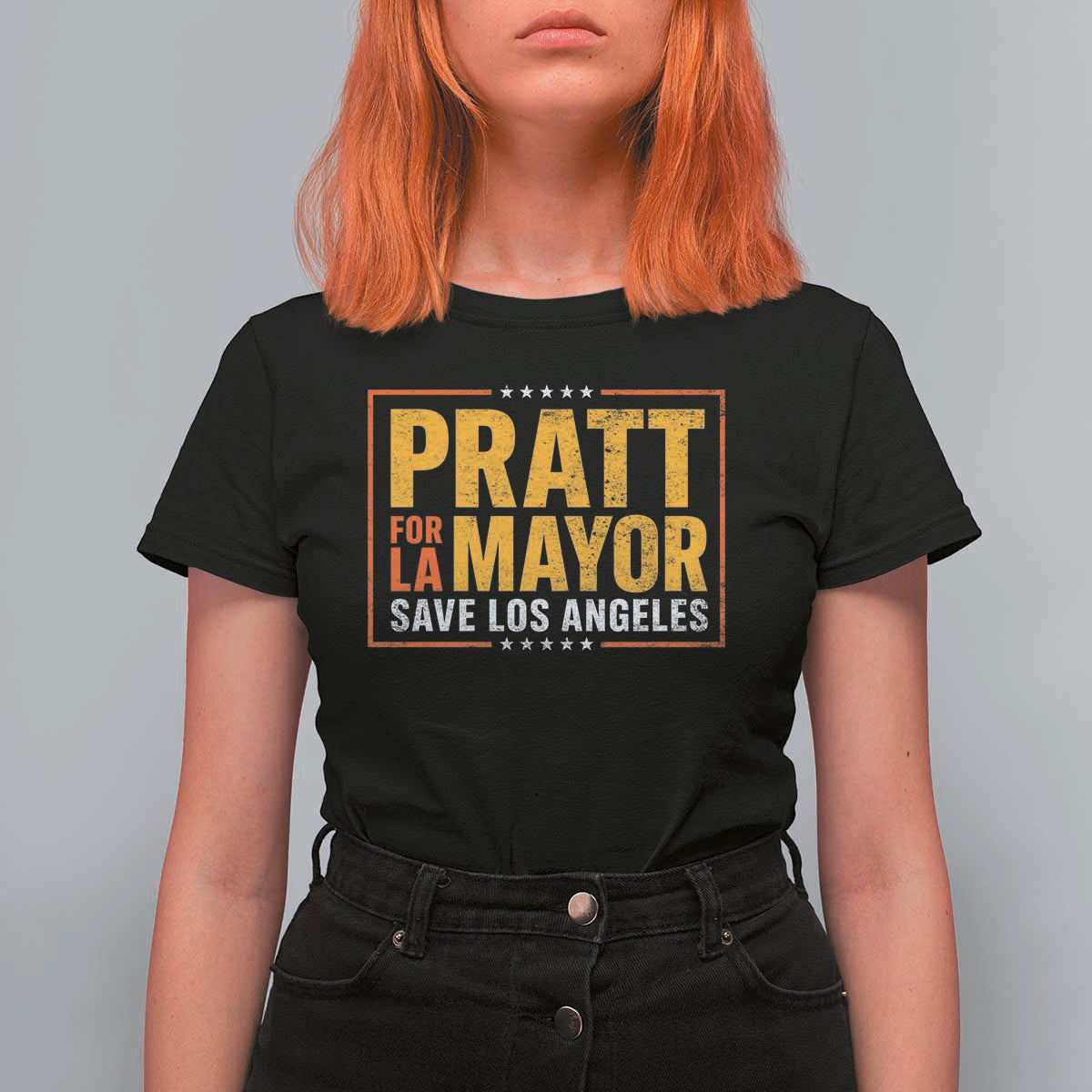 Pratt For Mayor Save Los Angeles T Shirt For Women Spencer Supporter