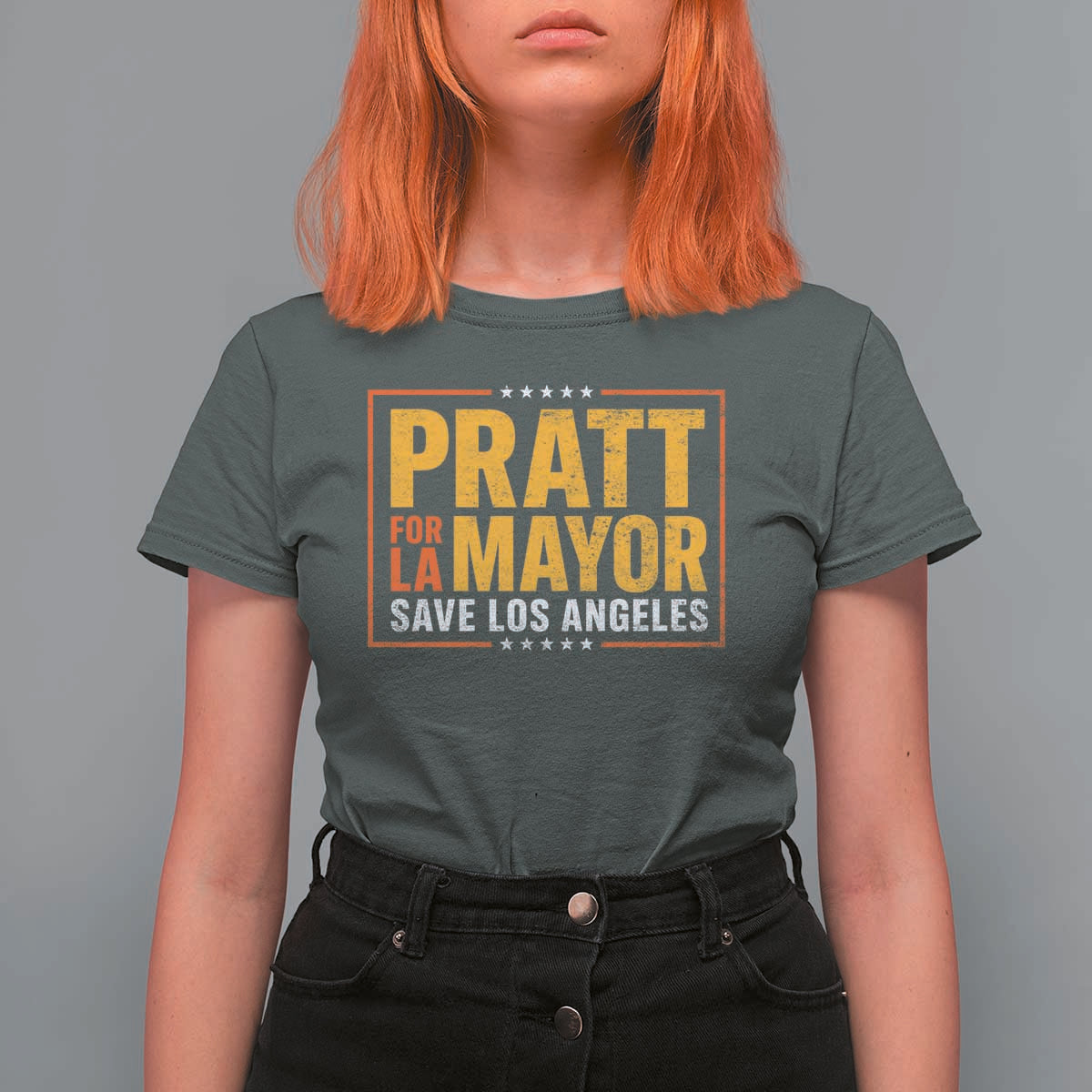 Pratt For Mayor Save Los Angeles T Shirt For Women Spencer Supporter