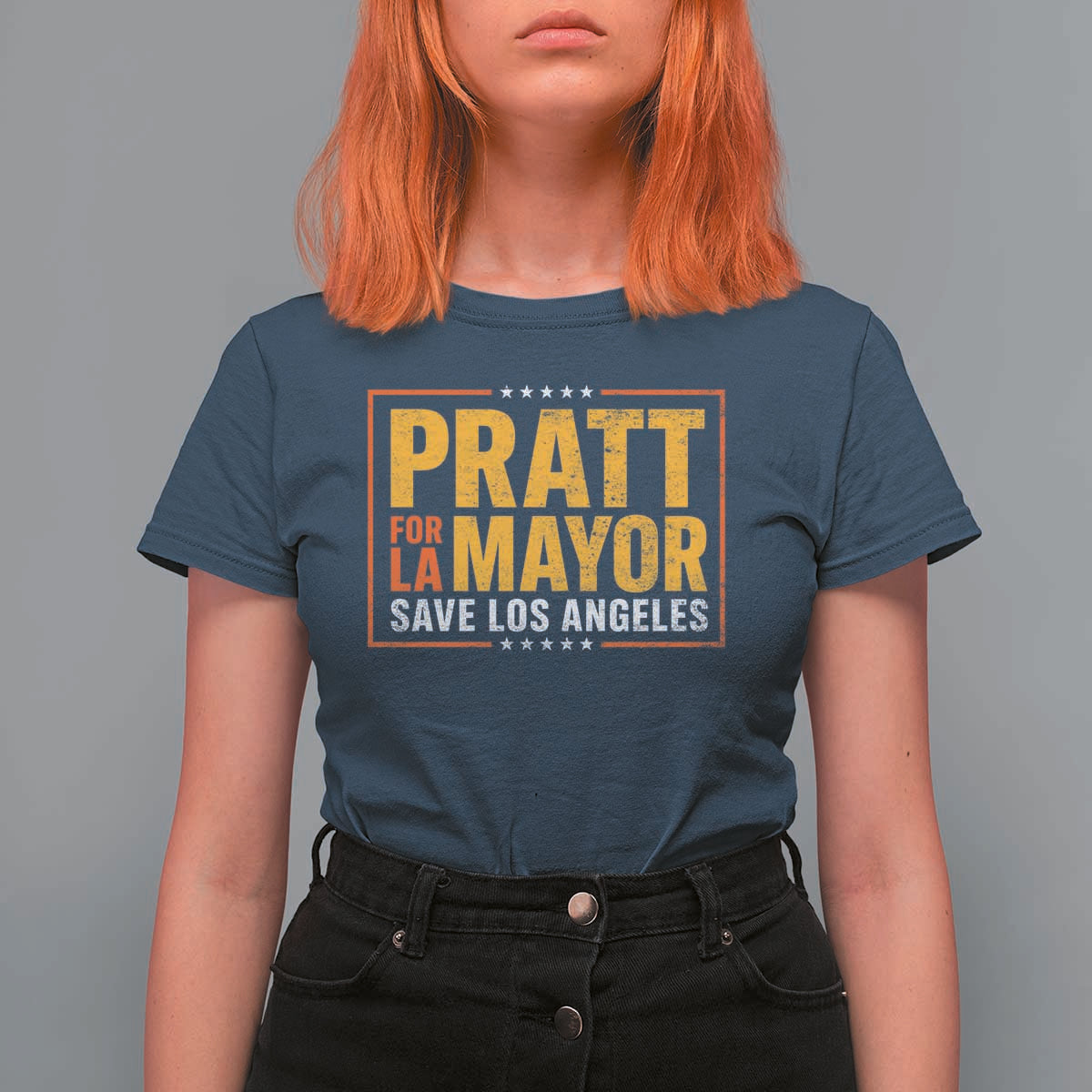Pratt For Mayor Save Los Angeles T Shirt For Women Spencer Supporter