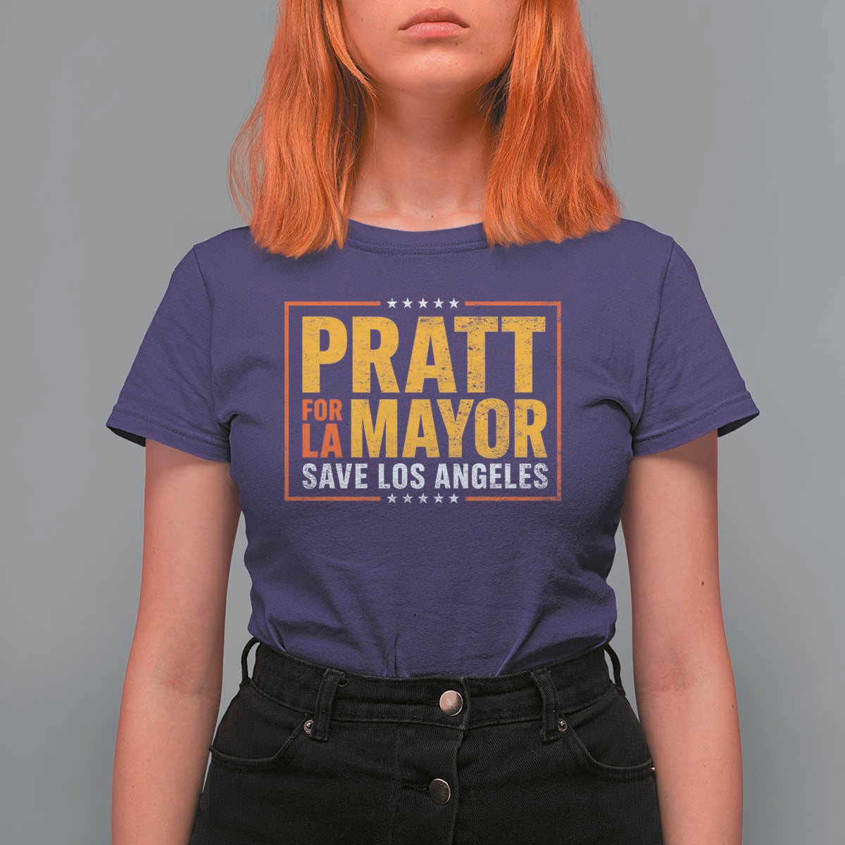 Pratt For Mayor Save Los Angeles T Shirt For Women Spencer Supporter