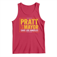 Pratt For Mayor Save Los Angeles Tank Top Spencer Supporter