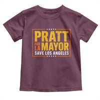 Pratt For Mayor Save Los Angeles Toddler T Shirt Spencer Supporter