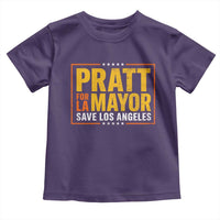 Pratt For Mayor Save Los Angeles Toddler T Shirt Spencer Supporter