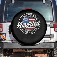 America 250 Years 1776 2026 Spare Tire Cover 250th Anniversary USA Vintage USA Flag