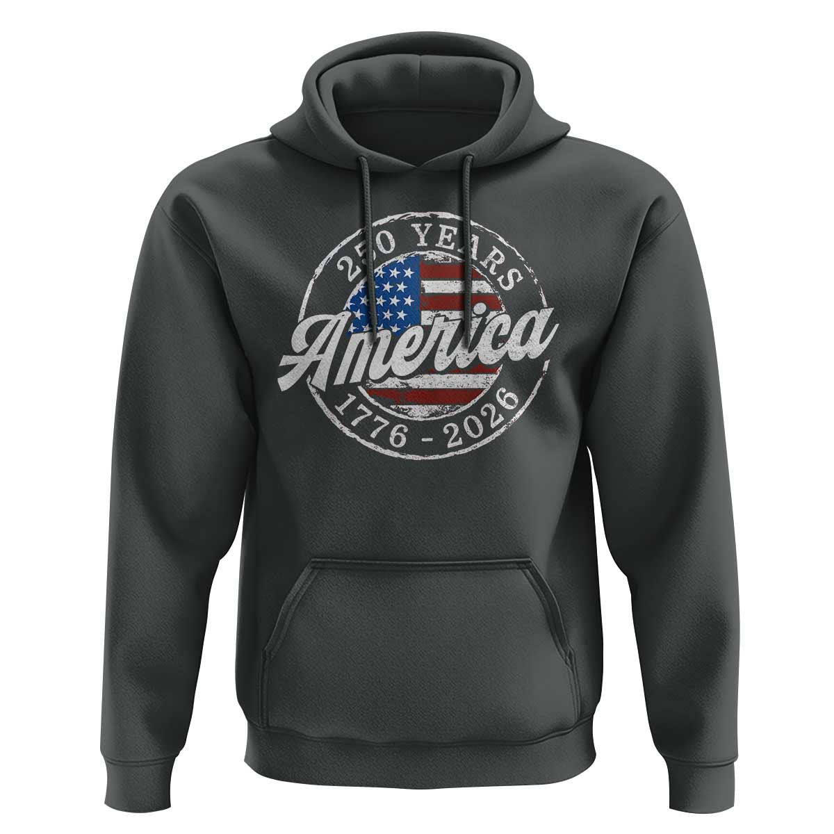 America 250 Years 1776 2026 Hoodie 250th Anniversary USA Vintage USA Flag