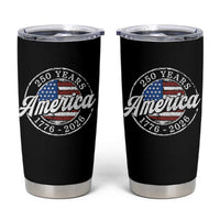 America 250 Years 1776 2026 Tumbler Cup 250th Anniversary USA Vintage USA Flag