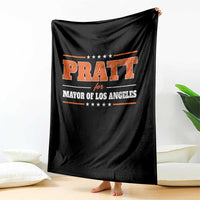 Pratt For Mayor Of Los Angeles Throw Blanket LA Mayoral Election US Political