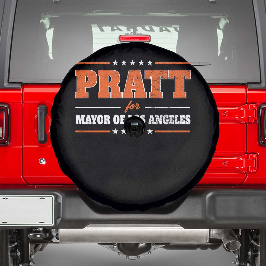 Pratt For Mayor Of Los Angeles Spare Tire Cover LA Mayoral Election US Political