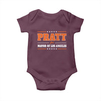 Pratt For Mayor Of Los Angeles Baby Onesie LA Mayoral Election US Political