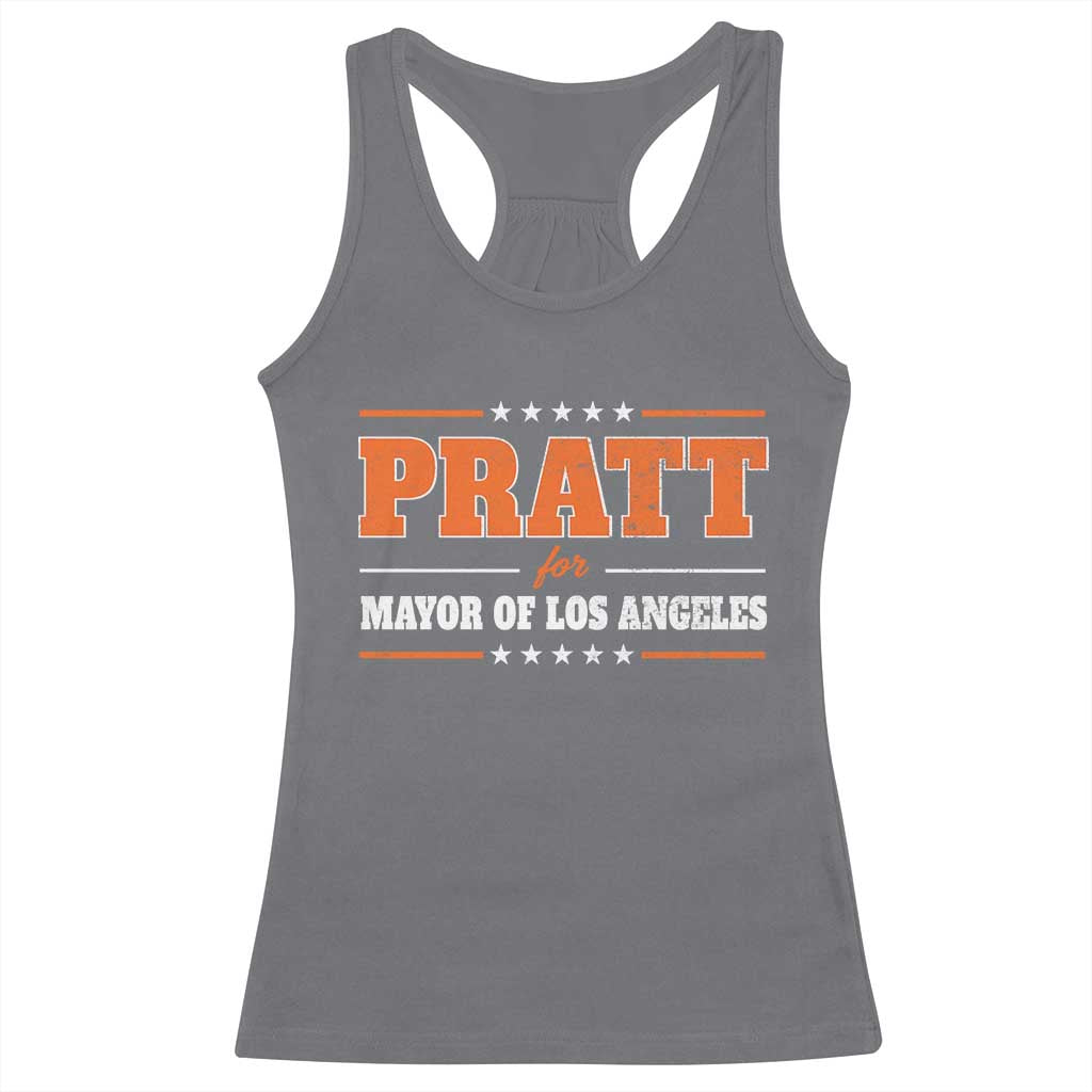 Pratt For Mayor Of Los Angeles Racerback Tank Top LA Mayoral Election US Political