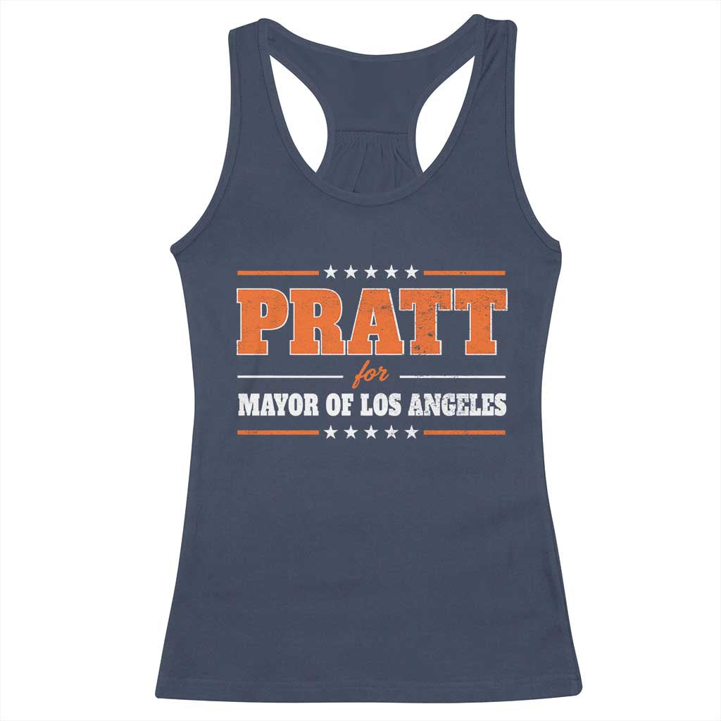 Pratt For Mayor Of Los Angeles Racerback Tank Top LA Mayoral Election US Political