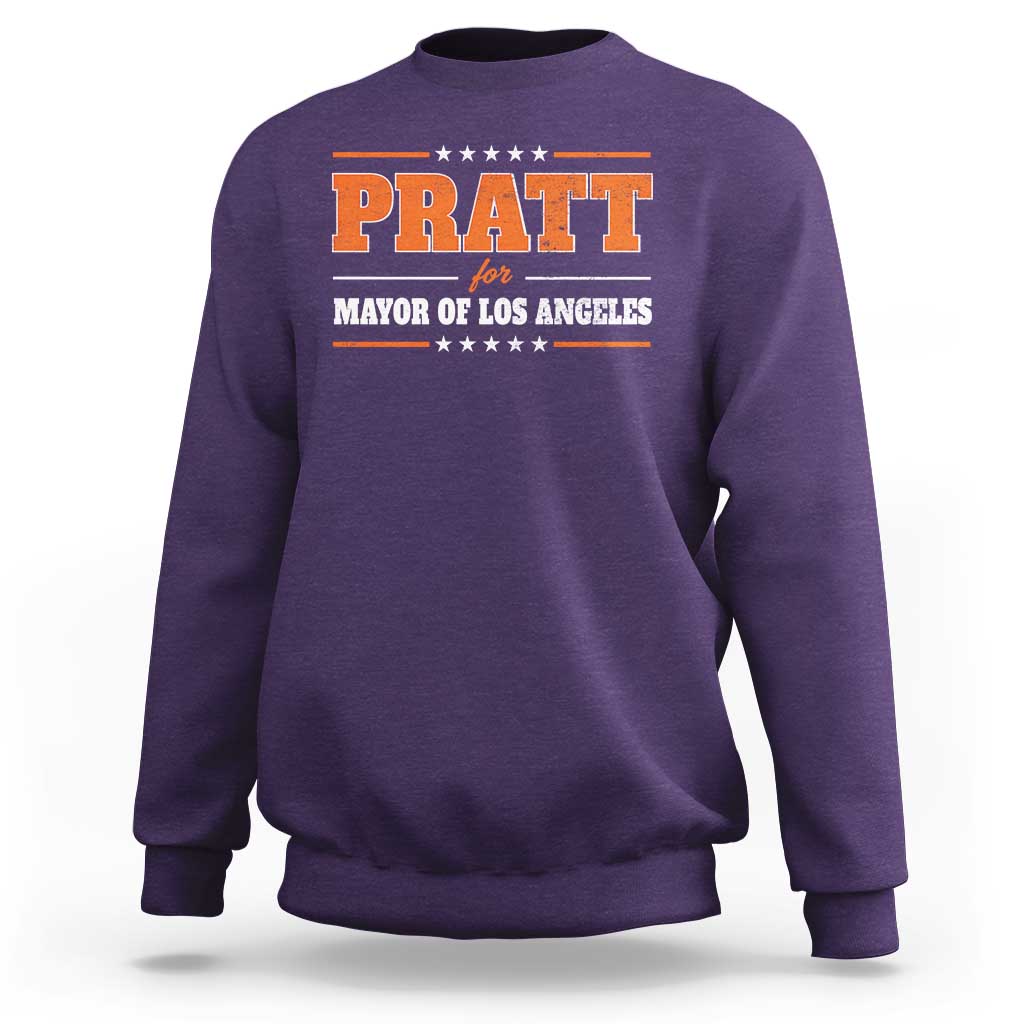 Pratt For Mayor Of Los Angeles Sweatshirt LA Mayoral Election US Political