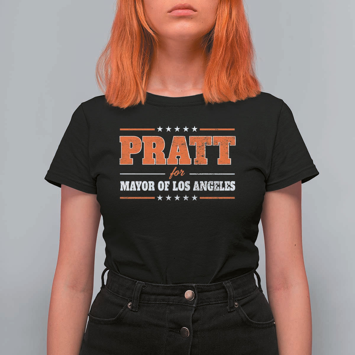 Pratt For Mayor Of Los Angeles T Shirt For Women LA Mayoral Election US Political
