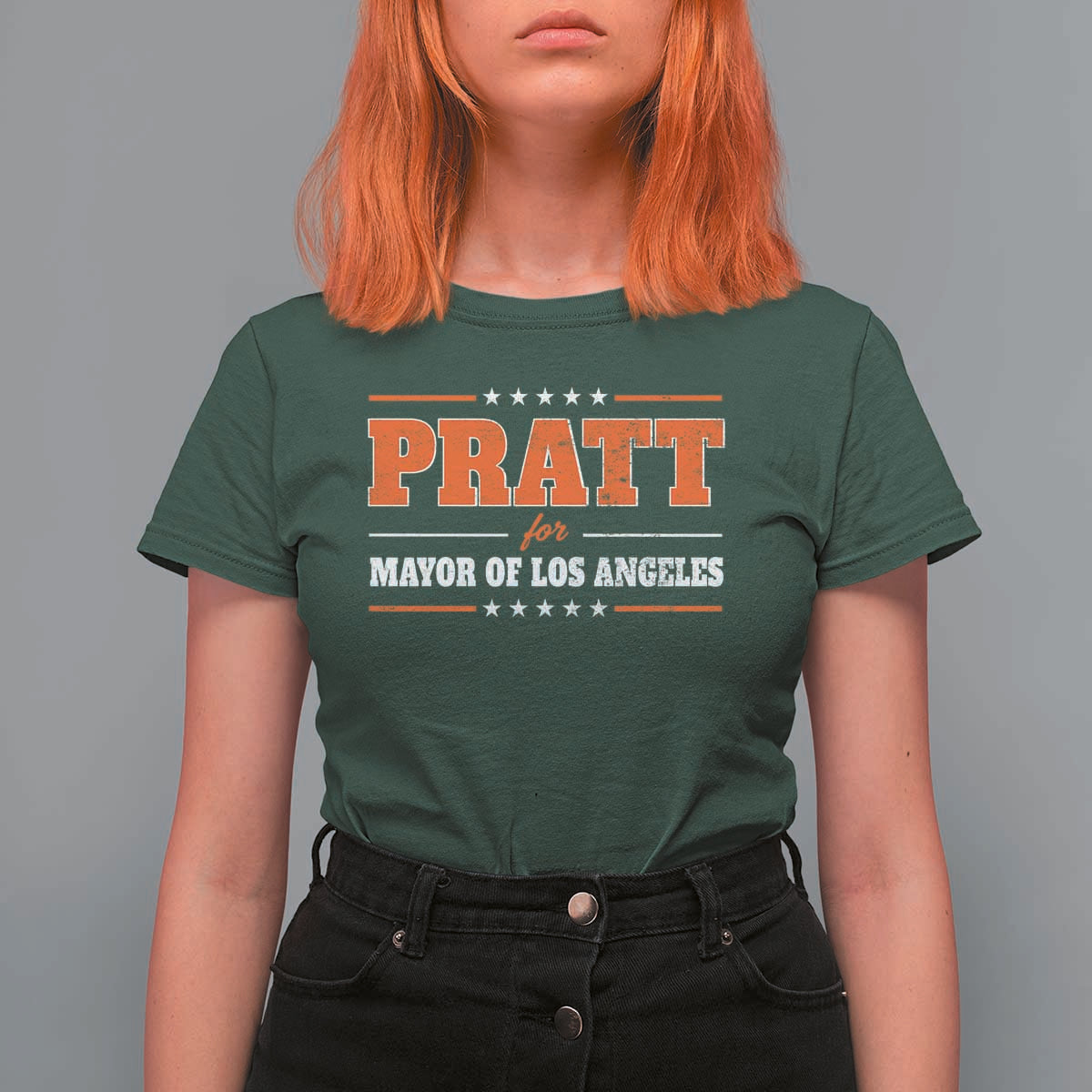 Pratt For Mayor Of Los Angeles T Shirt For Women LA Mayoral Election US Political