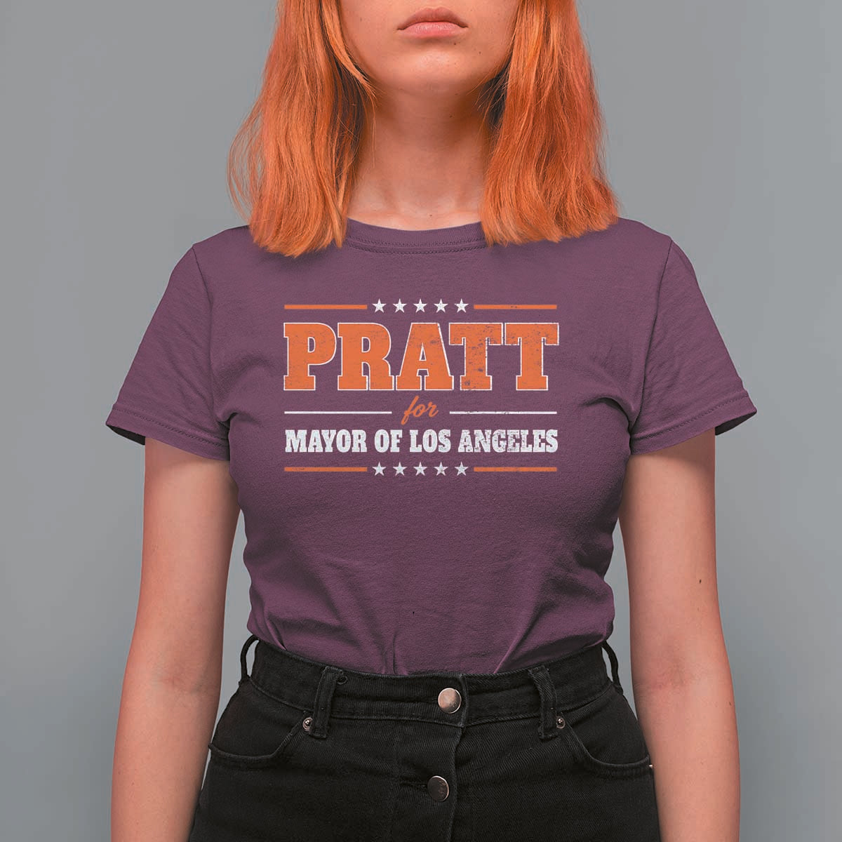 Pratt For Mayor Of Los Angeles T Shirt For Women LA Mayoral Election US Political