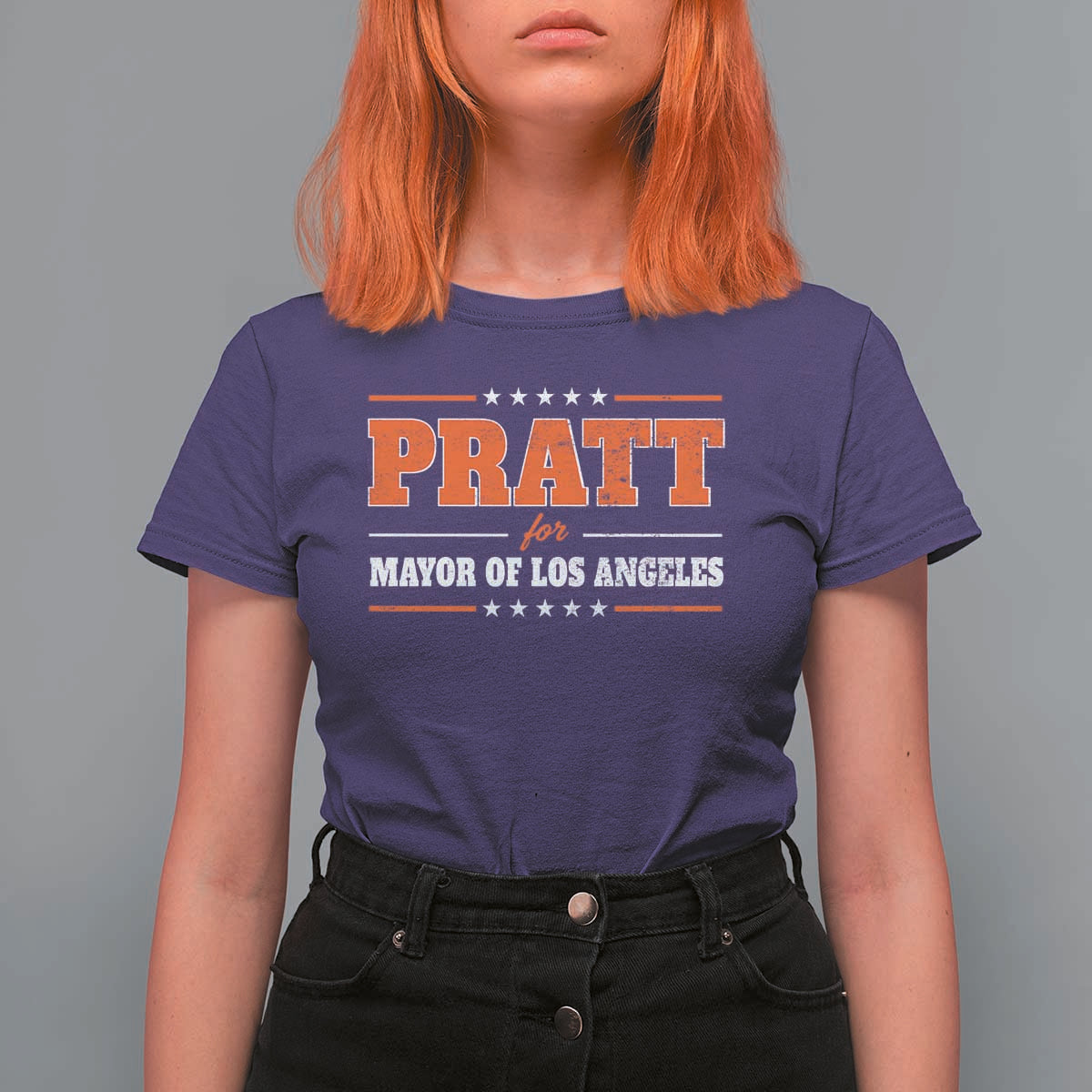 Pratt For Mayor Of Los Angeles T Shirt For Women LA Mayoral Election US Political
