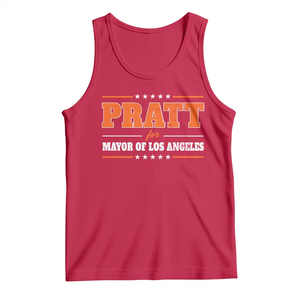 Pratt For Mayor Of Los Angeles Tank Top LA Mayoral Election US Political