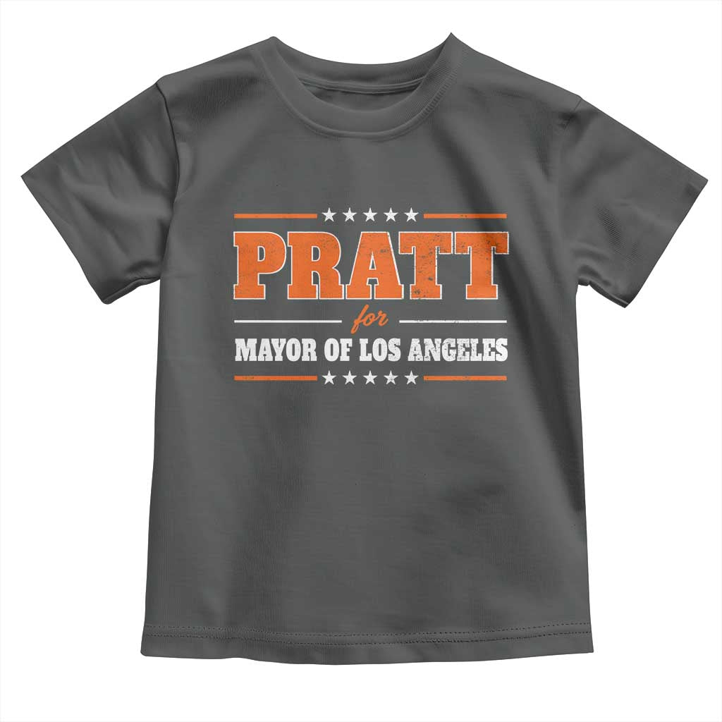Pratt For Mayor Of Los Angeles Toddler T Shirt LA Mayoral Election US Political