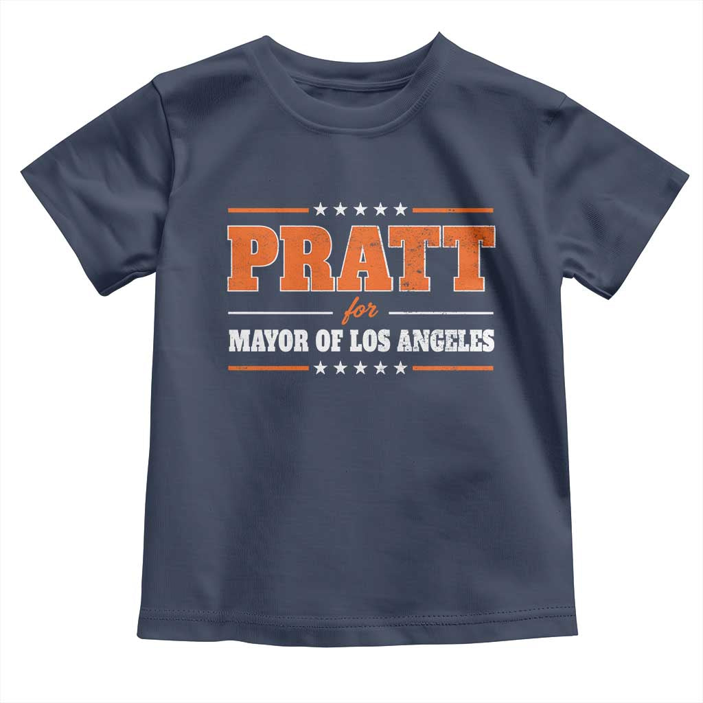 Pratt For Mayor Of Los Angeles Toddler T Shirt LA Mayoral Election US Political