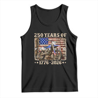 250 Years Of Freedom Dirt Bike Motocross 1776 2026 Tank Top