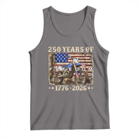 250 Years Of Freedom Dirt Bike Motocross 1776 2026 Tank Top