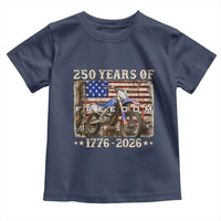 250 Years Of Freedom Dirt Bike Motocross 1776 2026 Toddler T Shirt