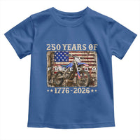 250 Years Of Freedom Dirt Bike Motocross 1776 2026 Toddler T Shirt