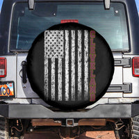 Cleveland Ohio State Pride Vintage American Flag Spare Tire Cover Vintage American Flag Ohio State Pride