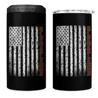 Cleveland Ohio State Pride Vintage American Flag 4 in 1 Can Cooler Tumbler Vintage American Flag Ohio State Pride