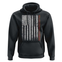 Cleveland Ohio State Pride Vintage American Flag Hoodie