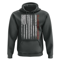 Cleveland Ohio State Pride Vintage American Flag Hoodie