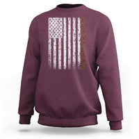 Cleveland Ohio State Pride Vintage American Flag Sweatshirt