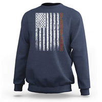 Cleveland Ohio State Pride Vintage American Flag Sweatshirt
