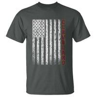 Cleveland Ohio State Pride Vintage American Flag T Shirt