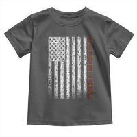 Cleveland Ohio State Pride Vintage American Flag Toddler T Shirt