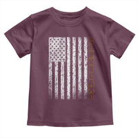 Cleveland Ohio State Pride Vintage American Flag Toddler T Shirt