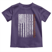 Cleveland Ohio State Pride Vintage American Flag Toddler T Shirt