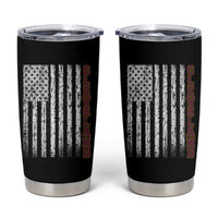 Cleveland Ohio State Pride Vintage American Flag Tumbler Cup Vintage American Flag Ohio State Pride